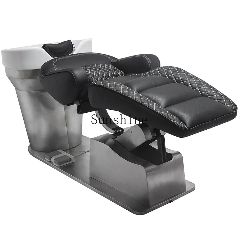 High-end shampoo bed barber shop electric lift rotatable simple Japanese flush
High-end shampoo bed barber shop electric lift rotatable simple Japanese flush