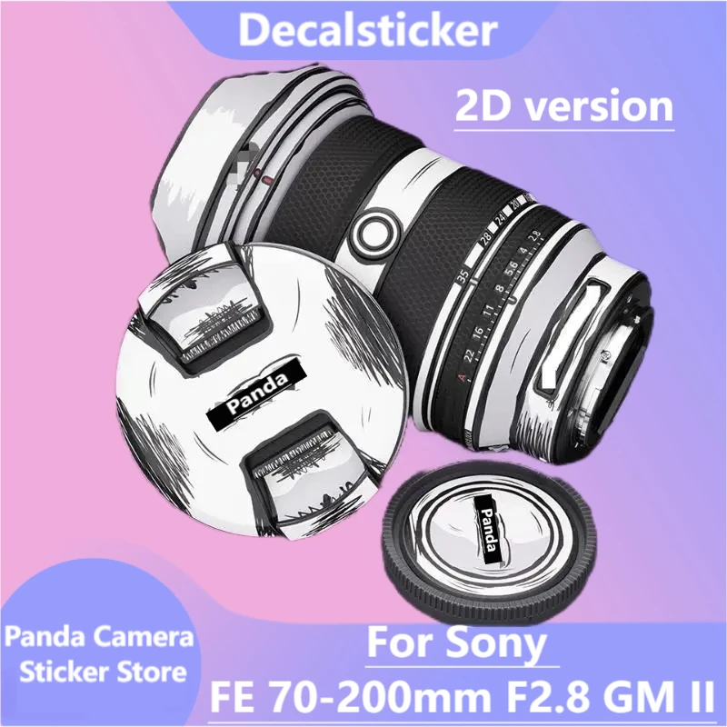 Decal Skin For Sony FE 70-200mm F2.8 GM II Camera Lens Sticker Vinyl Wrap Film Coat SEL70200GM2 70-200 2.8 F/2.8 GM2 GMII OSS 
Decal Skin For Sony FE 70-200mm F2.8 GM II Camera Lens Sticker Vinyl Wrap Film Coat SEL70200GM2 70-200 2.8 F/2.8 GM2 GMII OSS