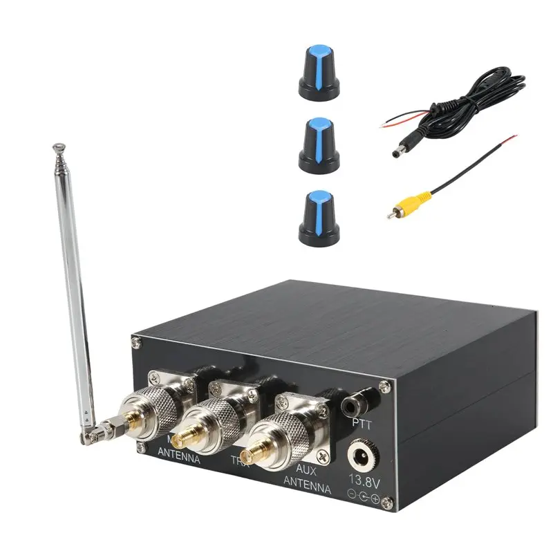 A75Q-QRM Eliminator X-Phase Bands 1Mhz to 30Mhz QRM Signal Eliminator с функцией подавления помех, из алюминиевого сплава, с регулятором и ручкой
A75Q-QRM Eliminator X-Phase Bands 1Mhz to 30Mhz QRM Signal Eliminator с функцией подавления помех, из алюминиевого сплава, с регулятором и ручкой