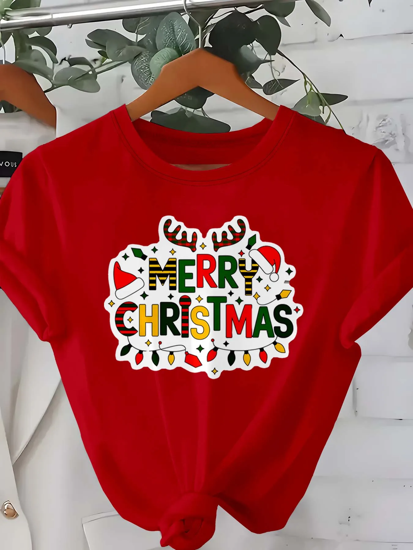 Plus Size Cheerful Christmas Typography And Icons Inspired Elegant Seasonal Wear
Plus Size Cheerful Christmas Typography And Icons Inspired Elegant Seasonal Wear