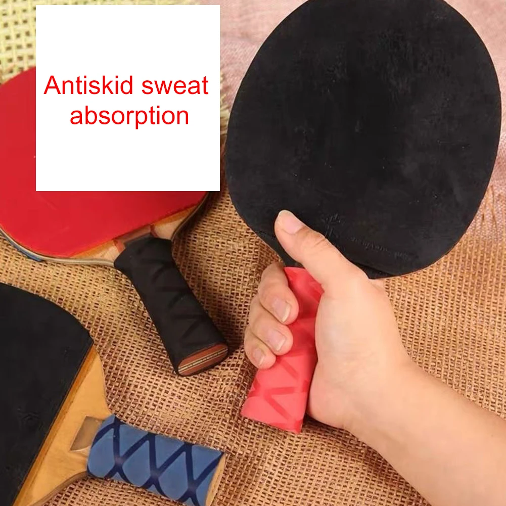 Ping Pong Racket Grip Cover Sweat Absorbing Table Tennis Racket Grip Tape Shock Absorption Comfortable for Table Tennis
Ping Pong Racket Grip Cover Sweat Absorbing Table Tennis Racket Grip Tape Shock Absorption Comfortable for Table Tennis