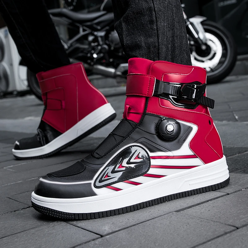Men Motocross Safety Protection Shoes Motorcycle Boots Accessories Off-Road Racing Waterproof Anti Slip Short Boot motorcycles
Men Motocross Safety Protection Shoes Motorcycle Boots Accessories Off-Road Racing Waterproof Anti Slip Short Boot motorcycles