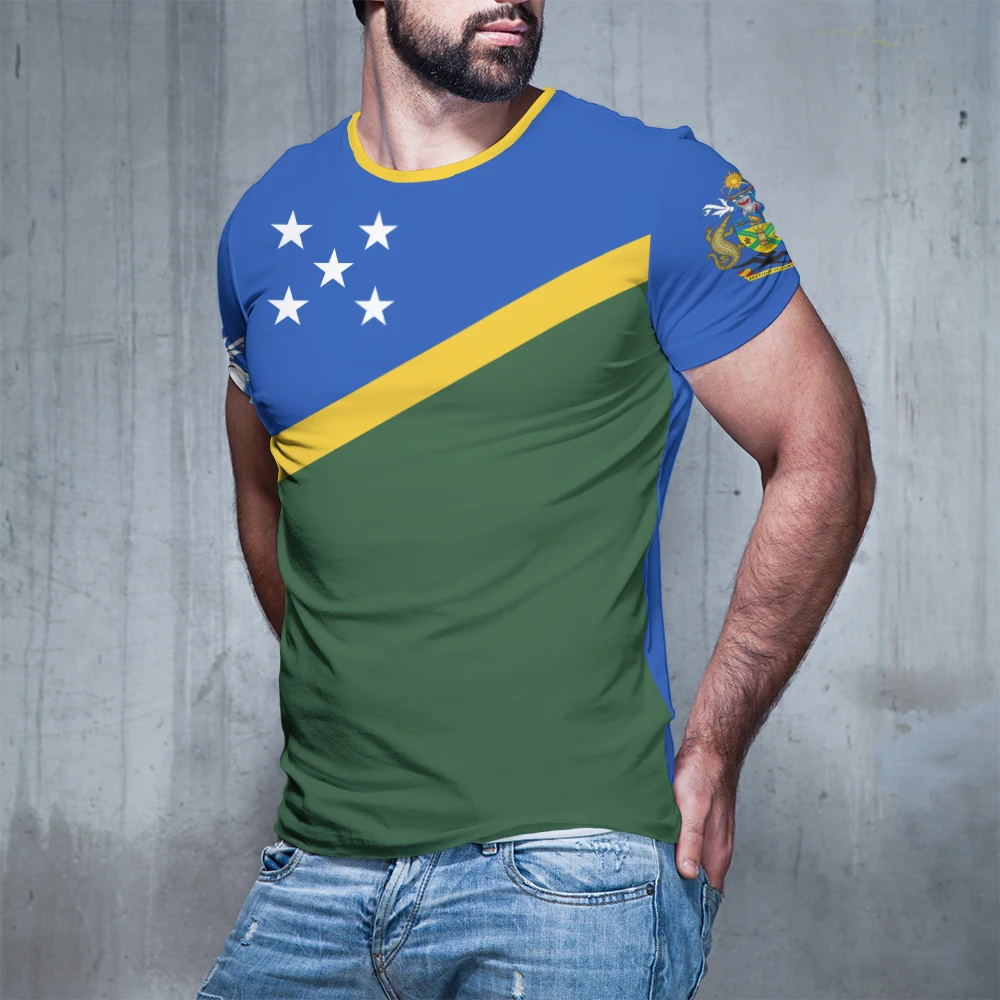 2024 NEW Solomon Islands Flag Badge Emblem 3D T-shirt Unisex Breathable Printed Sports Tops Personalized Unisex Custom Tee
2024 NEW Solomon Islands Flag Badge Emblem 3D T-shirt Unisex Breathable Printed Sports Tops Personalized Unisex Custom Tee