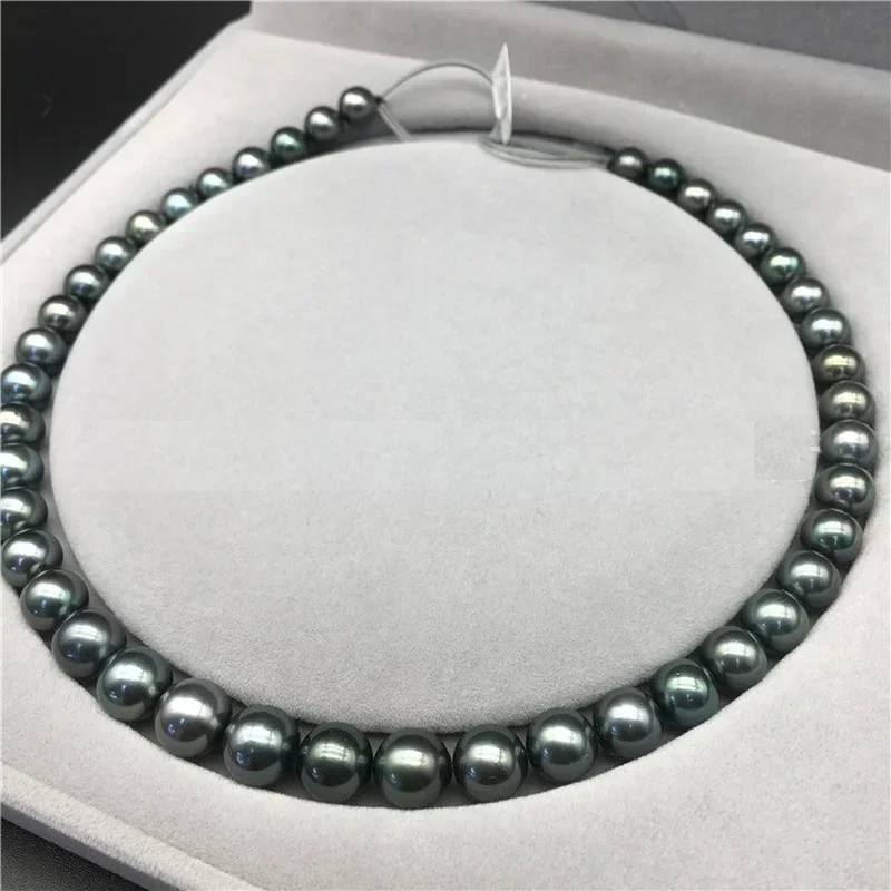 Charming 10-11mm Natural Sea Genuine Black Peacock Pearl Necklace Free Shipping for Women Jewelry 925 Sterling Silver
Charming 10-11mm Natural Sea Genuine Black Peacock Pearl Necklace Free Shipping for Women Jewelry 925 Sterling Silver