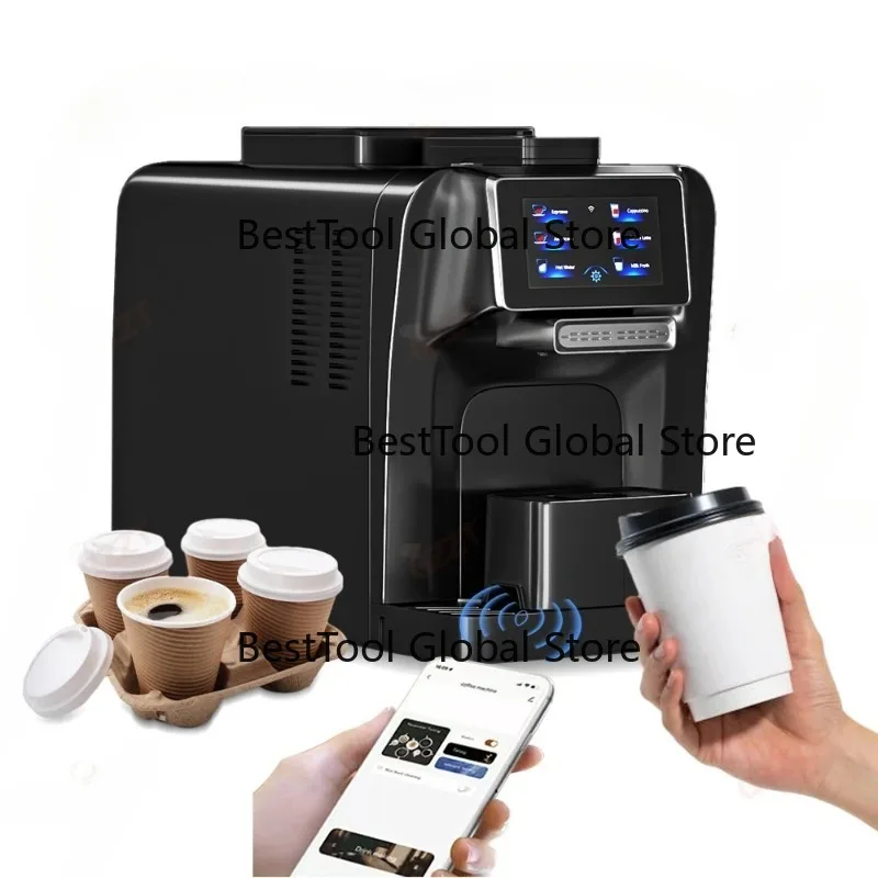 400ML Milk Jug Container 4.3inch Touch Screen Fully Automatic Espresso Coffee Maker Germany Italian Type Electric Coffee Machine
400ML Milk Jug Container 4.3inch Touch Screen Fully Automatic Espresso Coffee Maker Germany Italian Type Electric Coffee Machine