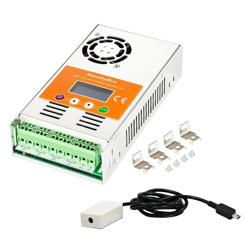 60A-V123 With Wifi Cloud Box Makeskyblue Solar Panel MPPT Charge Controller For 12V 24V 48V Lead-Acid Battery
60A-V123 With Wifi Cloud Box Makeskyblue Solar Panel MPPT Charge Controller For 12V 24V 48V Lead-Acid Battery