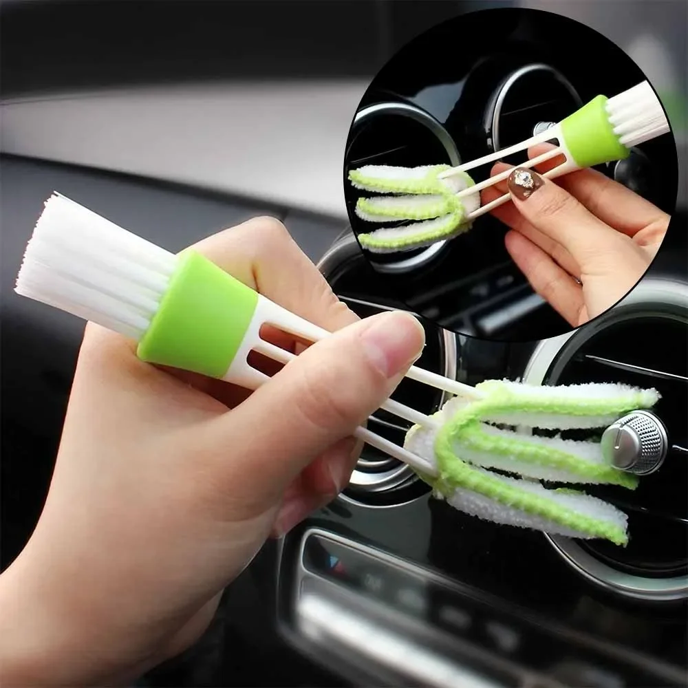 Car Air Vent Brush - Dual-Head Mini Duster and Cleaner for Car, Keyboard, Window, AC, Home, Office, Portable Tool
Car Air Vent Brush - Dual-Head Mini Duster and Cleaner for Car, Keyboard, Window, AC, Home, Office, Portable Tool