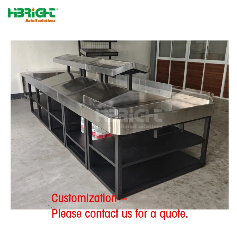 custom.Stainless Steel Metal Vegetable Fruit Produce Display Rack Supermarket Checkout Counters Grocery Use
custom.Stainless Steel Metal Vegetable Fruit Produce Display Rack Supermarket Checkout Counters Grocery Use
