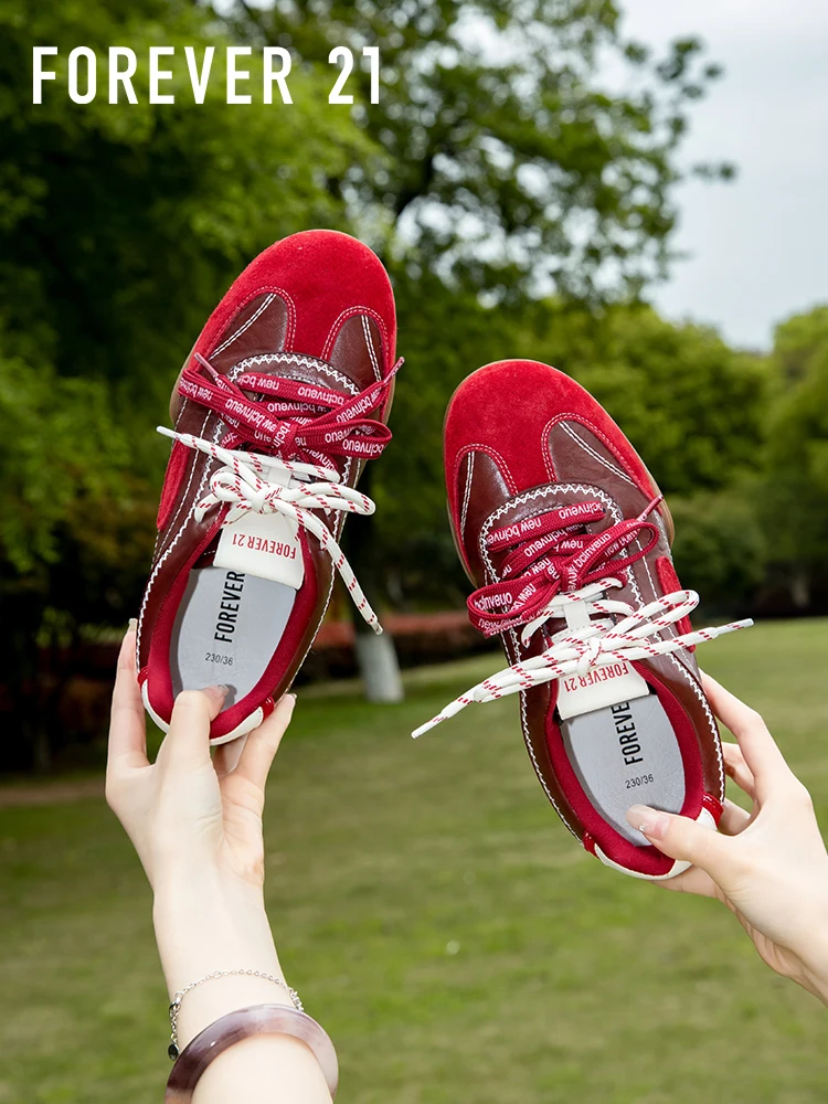 Red Genuine Leather Retro Training Shoes Women's Casual Thick Bottom Fashionable Flat Laced Spring Summer Autumn Seasonal Shoes
Red Genuine Leather Retro Training Shoes Women's Casual Thick Bottom Fashionable Flat Laced Spring Summer Autumn Seasonal Shoes