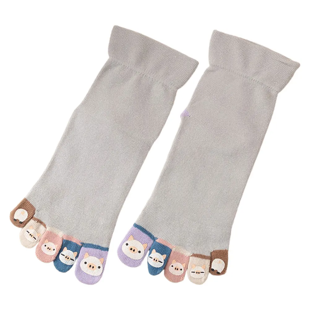 -finger Socks Women Casual Breathable Moisture-wicking Toe Separator Socks Teens Long Ankle Protection Soft
-finger Socks Women Casual Breathable Moisture-wicking Toe Separator Socks Teens Long Ankle Protection Soft