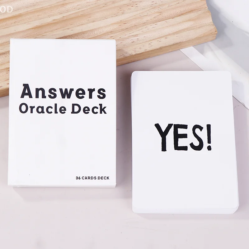 Колода Answers Oracle, 36 карточек, сообщение, ключевые слова и изобретение, семейный сбор, колода для гадания, Таро, английская версия, игровые карты
Колода Answers Oracle, 36 карточек, сообщение, ключевые слова и изобретение, семейный сбор, колода для гадания, Таро, английская версия, игровые карты