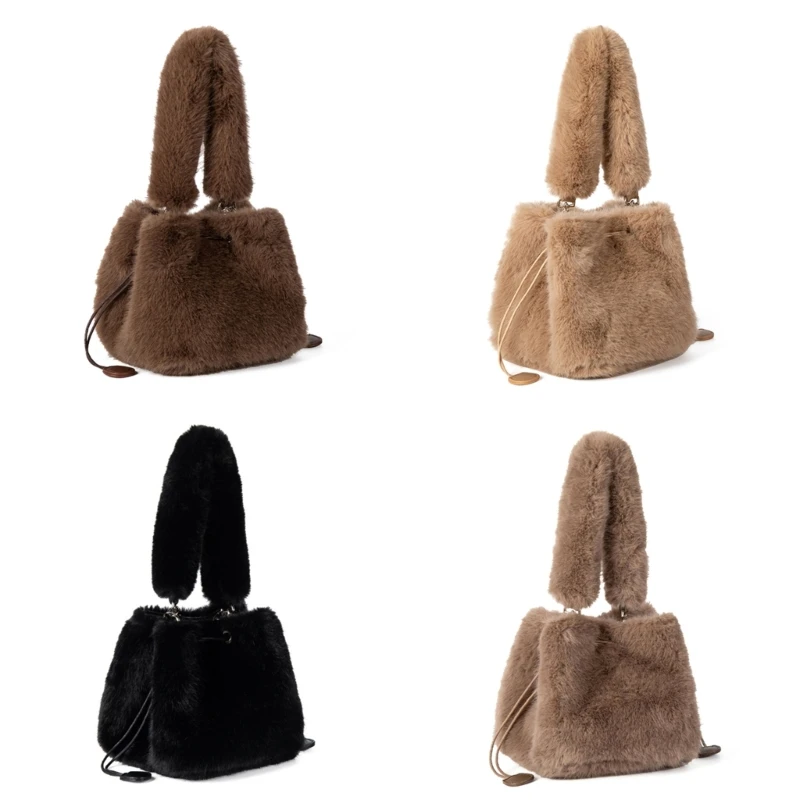 All-Matching Shoulder Bag for Woman Fashion Handbag Chain Strap Crossbody Bag Plush Bag Winter Bucket Bag
All-Matching Shoulder Bag for Woman Fashion Handbag Chain Strap Crossbody Bag Plush Bag Winter Bucket Bag