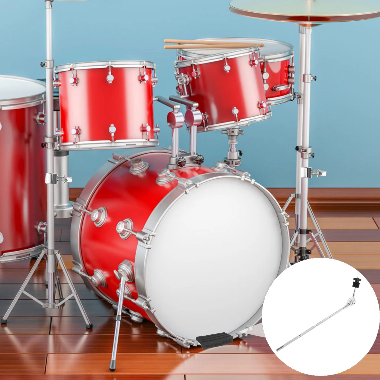 Drum Clamp Holder Stand Water Cymbal Boom Arm Bracket Percussion Mount Silver Alloy 
Drum Clamp Holder Stand Water Cymbal Boom Arm Bracket Percussion Mount Silver Alloy