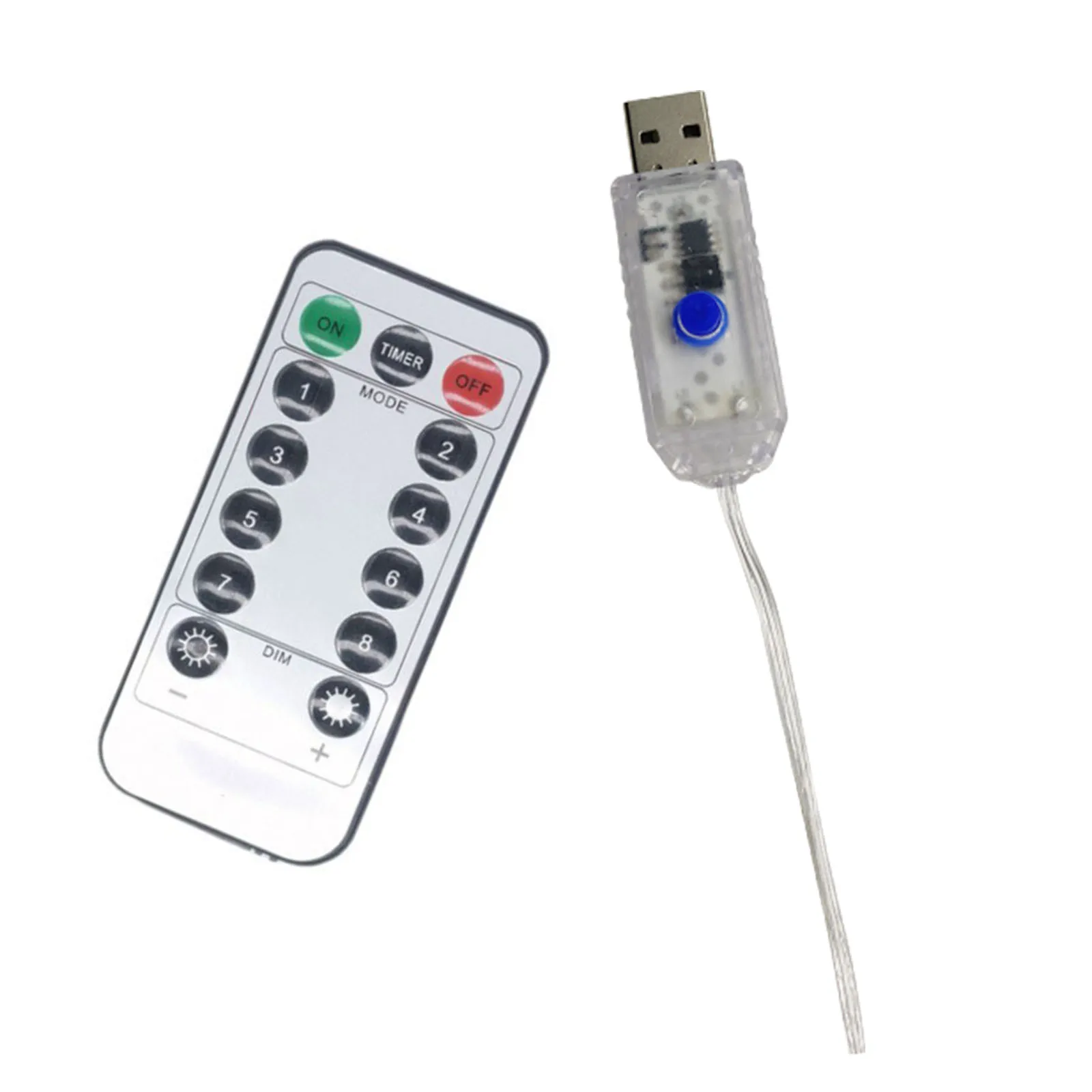 5V Strips Light Remote Controller USB Circuit Board Christmas Party Supplies Led Light Remote Replacement Fit for 100LED/200LED
5V Strips Light Remote Controller USB Circuit Board Christmas Party Supplies Led Light Remote Replacement Fit for 100LED/200LED