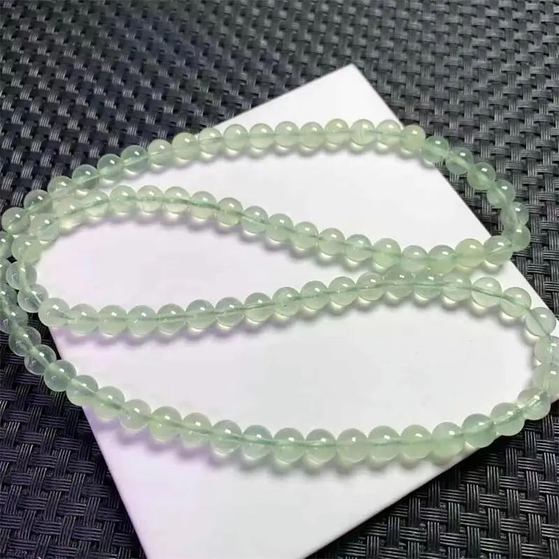 6.4MM Natural Prehnite Triple Circle Bracelet Women Fashion Charm Crystal Healing Energy Yoga Jewelry 1PCS
6.4MM Natural Prehnite Triple Circle Bracelet Women Fashion Charm Crystal Healing Energy Yoga Jewelry 1PCS