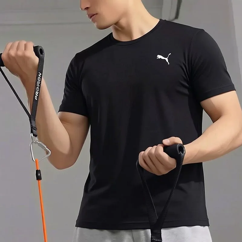 Puma official genuine short-sleeved T-shirt for fitness training quick-drying and breathable comfortable and versatile527344-01
Puma official genuine short-sleeved T-shirt for fitness training quick-drying and breathable comfortable and versatile527344-01