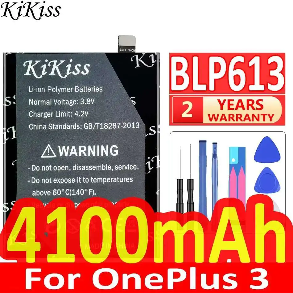 Lightweight 4100mAh BLP613 High-Efficiency Mobile Phone Battery For Oneplus 3 One Plus 3 Three
Lightweight 4100mAh BLP613 High-Efficiency Mobile Phone Battery For Oneplus 3 One Plus 3 Three