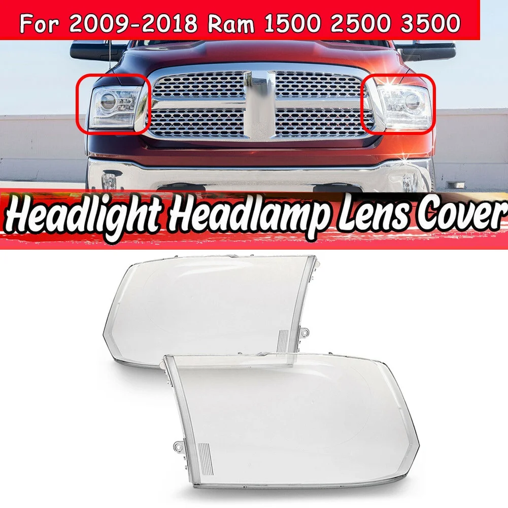 Left Side for 2009-2018 Dodge Ram 1500/2500/3500 Car Headlight Lens Cover Lampshade Front Auto Light Shell
Left Side for 2009-2018 Dodge Ram 1500/2500/3500 Car Headlight Lens Cover Lampshade Front Auto Light Shell