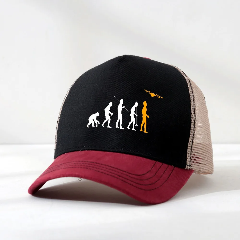 Novelty Mens Quadcopter Drone Evolution Enthusiast Company Baseball Cap Adjustable Summer Snapback Hat Mesh Breathable hats
Novelty Mens Quadcopter Drone Evolution Enthusiast Company Baseball Cap Adjustable Summer Snapback Hat Mesh Breathable hats