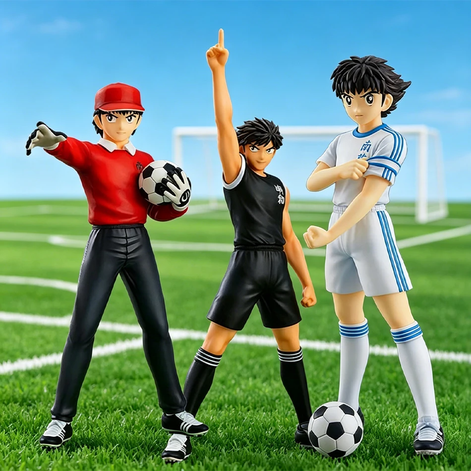 New Anime Captain Tsubasa Figure Ozora Tsubasa Action Figures Hyuuga Kojirou/Wakabayashi Genzou Figurine Collection Model Toys
New Anime Captain Tsubasa Figure Ozora Tsubasa Action Figures Hyuuga Kojirou/Wakabayashi Genzou Figurine Collection Model Toys