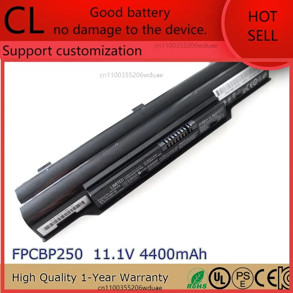 Brand New Original FPCBP250 11.1V 4400mAh Laptop Battery for Fujitsu Lifebook A530 A531 LH520 Siemens FPCBP250AP FMVNBP186 etc.
Brand New Original FPCBP250 11.1V 4400mAh Laptop Battery for Fujitsu Lifebook A530 A531 LH520 Siemens FPCBP250AP FMVNBP186 etc.