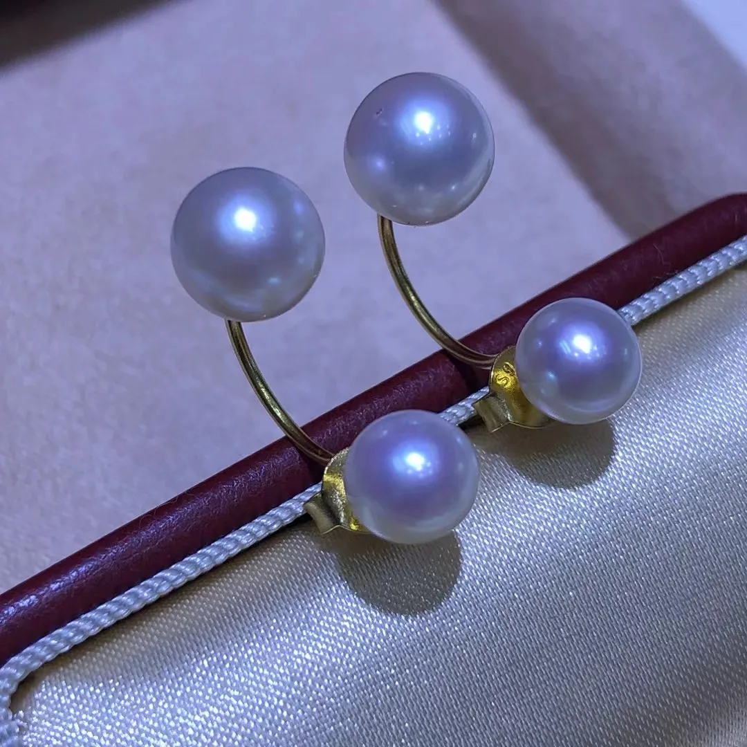 Оптовая продажа, серьги из стерлингового серебра S925, фурнитура для крепления, базовые монтажные детали, аксессуар для жемчуга 6-8 мм, 10 пар/лот 
Оптовая продажа, серьги из стерлингового серебра S925, фурнитура для крепления, базовые монтажные детали, аксессуар для жемчуга 6-8 мм, 10 пар/лот