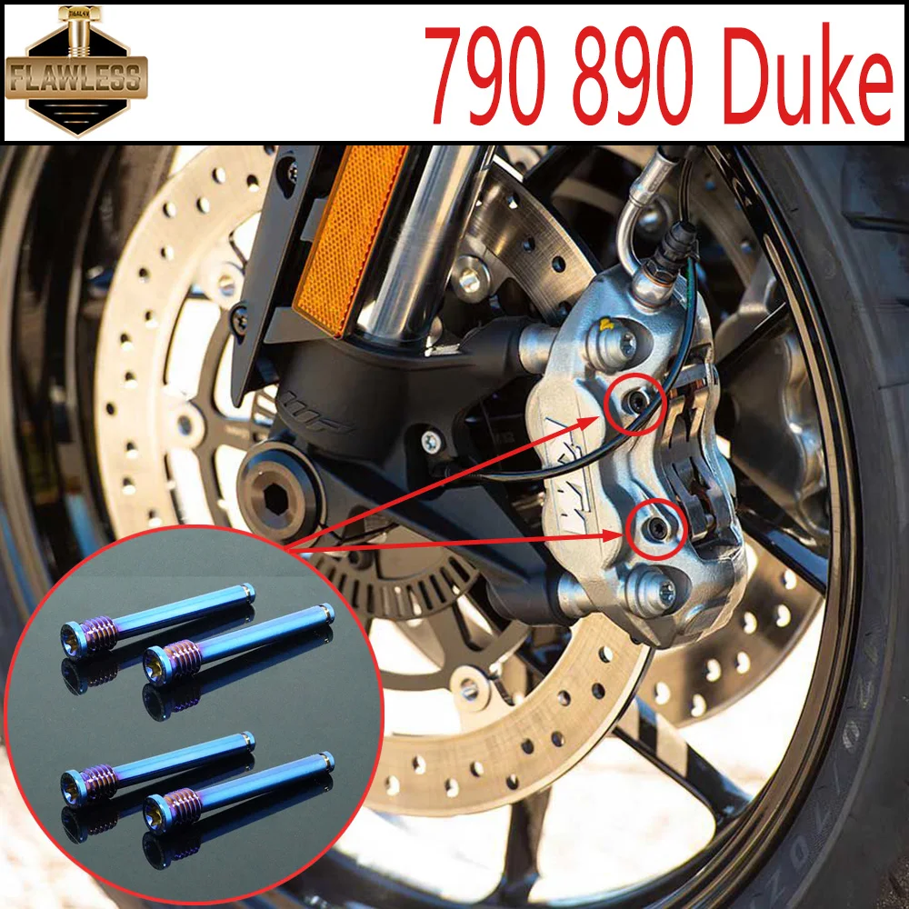 FLAWLESSTI Gr5 Titanium Caliper Pin For KTM 790 Duke 890 Duke
FLAWLESSTI Gr5 Titanium Caliper Pin For KTM 790 Duke 890 Duke