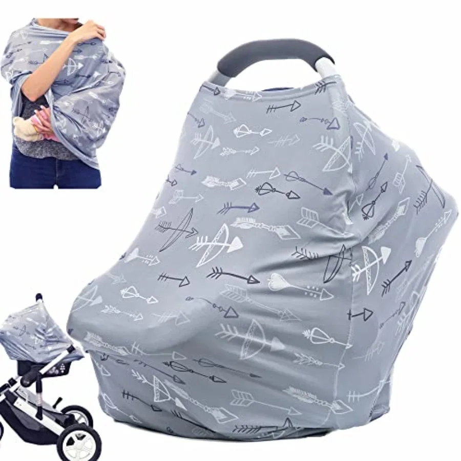 Breastfeeding Cover Carseat Canopy - Multi Use Car Seat Covers for Babies, Infant Stroller Cover, Baby Shower Gifts for Boys an
Breastfeeding Cover Carseat Canopy - Multi Use Car Seat Covers for Babies, Infant Stroller Cover, Baby Shower Gifts for Boys an