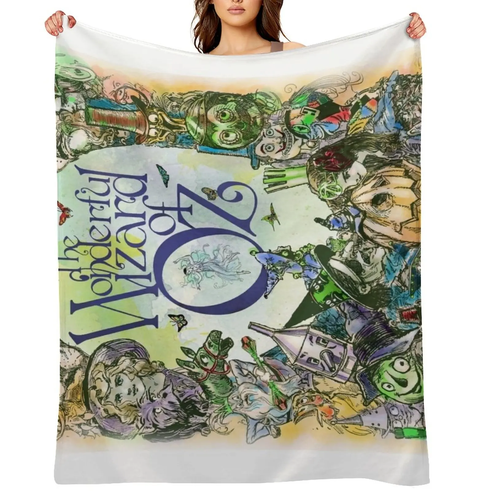 Classic Oz Art with Faded edges Throw Blanket Thermal Warm Tourist Softest Blankets
Classic Oz Art with Faded edges Throw Blanket Thermal Warm Tourist Softest Blankets