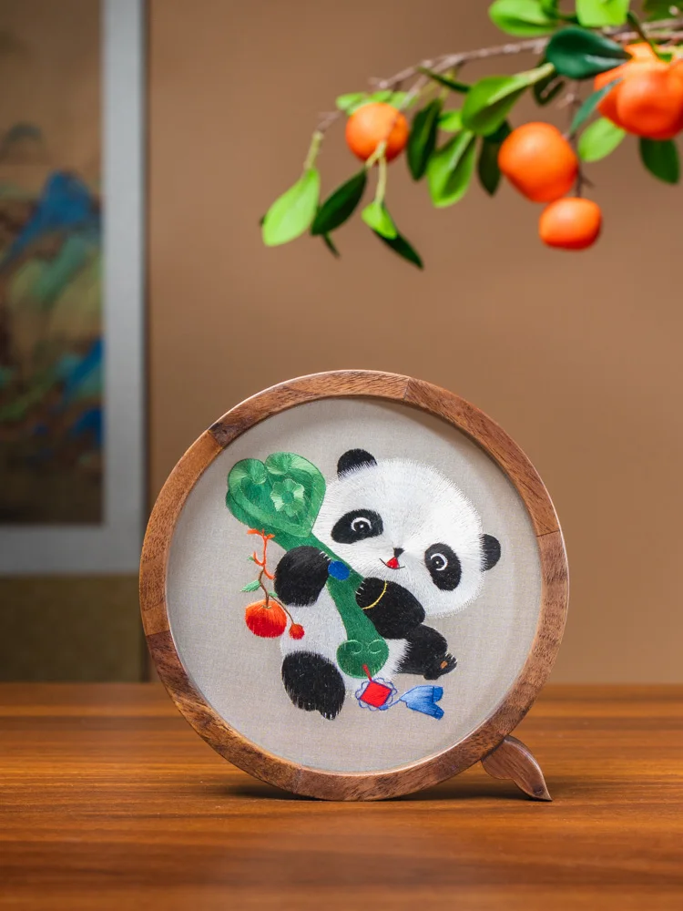 BENDICION Small Desktop Decorations Ornaments Table Decoration Accessories Embroidery Art Home Decorative Figures Miniatures
BENDICION Small Desktop Decorations Ornaments Table Decoration Accessories Embroidery Art Home Decorative Figures Miniatures