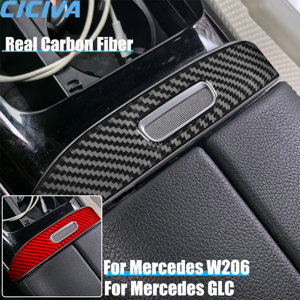 Real Carbon Fiber Car Accessories Center Armrest Switch Cover Soft Sticker For Mercedes C-class W206 2022-2024 GLC 2023-2024
Real Carbon Fiber Car Accessories Center Armrest Switch Cover Soft Sticker For Mercedes C-class W206 2022-2024 GLC 2023-2024