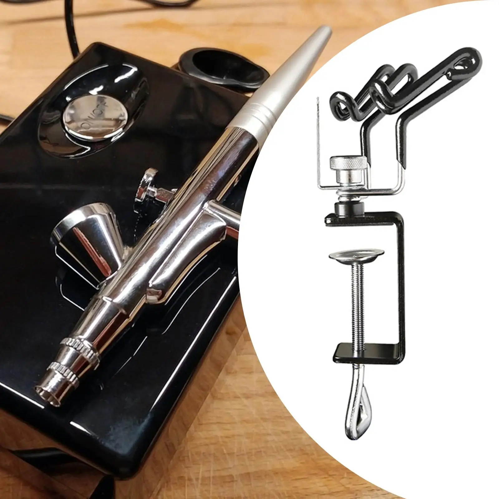 Desktop Airbrush Stand,Spray Pen Stand,Non Slip,Desk Organizer Lightweight Airbrush Pen Holder Storage Rack for DIY Painting
Desktop Airbrush Stand,Spray Pen Stand,Non Slip,Desk Organizer Lightweight Airbrush Pen Holder Storage Rack for DIY Painting