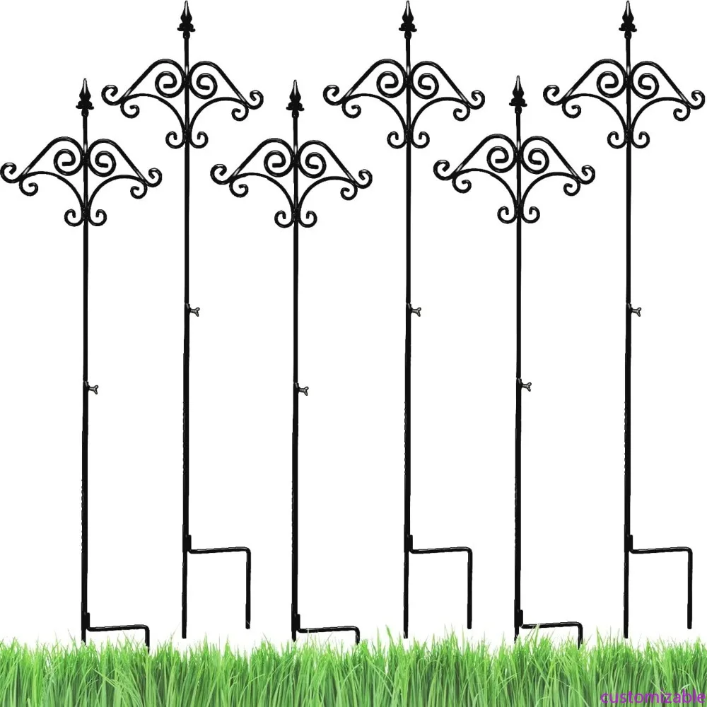 91-дюймовый регулируемый крючок овчарки с цветочным узором толщиной 5/8 дюйма, упаковка из 6 штук, сверхпрочная нержавеющая сталь
91-дюймовый регулируемый крючок овчарки с цветочным узором толщиной 5/8 дюйма, упаковка из 6 штук, сверхпрочная нержавеющая сталь