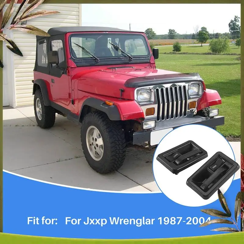Portable Inside Door Handles Interior Pair Left & Right 55176477AB 55176476AB For 1987-2004 Jeep Wrangler YJ TJ
Portable Inside Door Handles Interior Pair Left & Right 55176477AB 55176476AB For 1987-2004 Jeep Wrangler YJ TJ