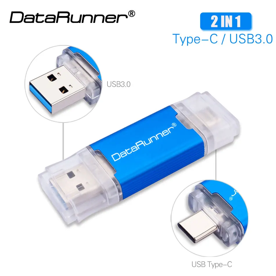 DataRunner USB Flash Drive 32GB TYPE C Pen Drive 512GB 256GB 64GB High Speed USB Stick 3.0 128GB Pendrivefor Type-C Mobile/PC
DataRunner USB Flash Drive 32GB TYPE C Pen Drive 512GB 256GB 64GB High Speed USB Stick 3.0 128GB Pendrivefor Type-C Mobile/PC