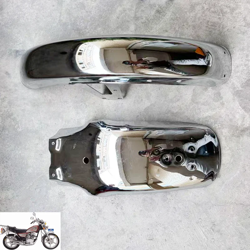 Modified Motorcycle Front/Rear Fender for Qjmotor Lifan Sundiro Honda Loncin KTM Dayun 125cc-600cc Chromed Metal Steel Mud Guard
Modified Motorcycle Front/Rear Fender for Qjmotor Lifan Sundiro Honda Loncin KTM Dayun 125cc-600cc Chromed Metal Steel Mud Guard