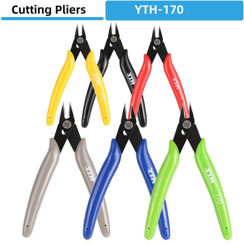 6pcs/10pcs Set YTH-170 Cutting Pliers Electrical Nippers Snips Flush Lock Pliers Wire Cable Cutters Multi Functional Hand Tools
6pcs/10pcs Set YTH-170 Cutting Pliers Electrical Nippers Snips Flush Lock Pliers Wire Cable Cutters Multi Functional Hand Tools