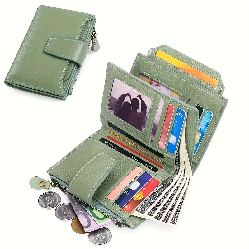 Chic Mini Solid Color Womens Short Wallet - Stylish Minimalist Design, Handy Coin Purse & Secure Credit Card Holder for Versatil
Chic Mini Solid Color Womens Short Wallet - Stylish Minimalist Design, Handy Coin Purse & Secure Credit Card Holder for Versatil