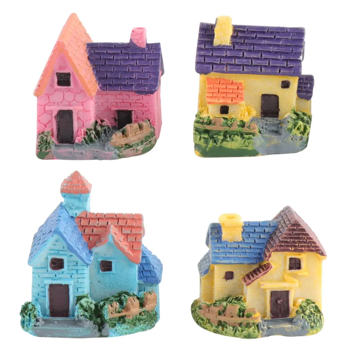 4pcs Landscape Villa Mini House Bonsai Rustic Decor Gardening Props Moss Craft Different Styles Villas Small Accessories
4pcs Landscape Villa Mini House Bonsai Rustic Decor Gardening Props Moss Craft Different Styles Villas Small Accessories