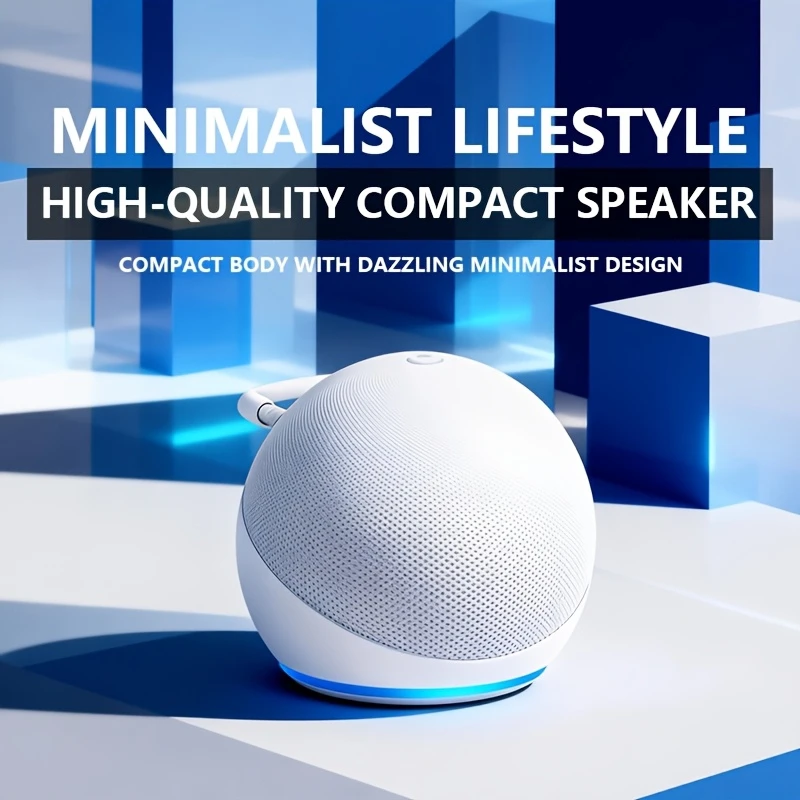 Новая Bluetooth-колонка 2026 года: миниатюрный сабвуфер, мощный динамик для улицы и дома, высококачественный звук, настольная мини-колонка
Новая Bluetooth-колонка 2026 года: миниатюрный сабвуфер, мощный динамик для улицы и дома, высококачественный звук, настольная мини-колонка