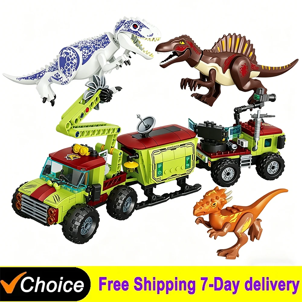 Creative Spinosaurus Expedition Team Dinosaur Exploration Building Blocks Tyrannosaurus Rex Brick Toys For Kids Educational Gift
Creative Spinosaurus Expedition Team Dinosaur Exploration Building Blocks Tyrannosaurus Rex Brick Toys For Kids Educational Gift