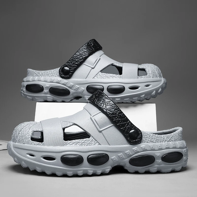 Summer Men's Outdoor Sandals Beach Clogs EVA Breathable Slippers Slides Men Casual Water Garden Shoes Male Beach Sandals Slipper
Summer Men's Outdoor Sandals Beach Clogs EVA Breathable Slippers Slides Men Casual Water Garden Shoes Male Beach Sandals Slipper