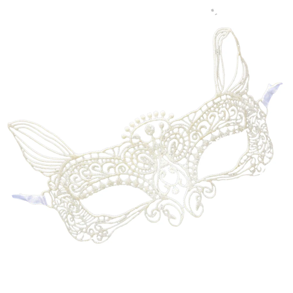 Lace Eye Mask Party Mask Carnival Mask Masquerade Halloween Hollow Costume Half Face Masquerade Mask Carnival Mask (White)
Lace Eye Mask Party Mask Carnival Mask Masquerade Halloween Hollow Costume Half Face Masquerade Mask Carnival Mask (White)