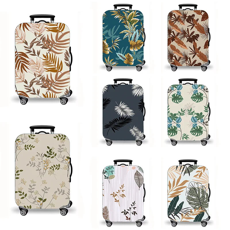 Suitcase cover, tropical palm turtle bamboo plant print elastic protective cover, washable suitcase dust cover
Suitcase cover, tropical palm turtle bamboo plant print elastic protective cover, washable suitcase dust cover