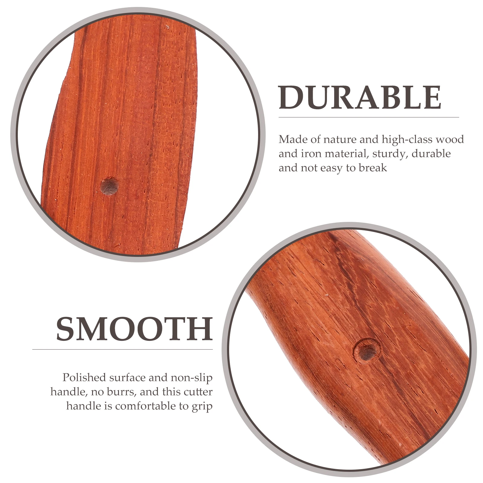 Knife Handle Large Material Home Practical Cleaver Replacement Kitchen Handles Wood Iron Sturdy Lightweight
Knife Handle Large Material Home Practical Cleaver Replacement Kitchen Handles Wood Iron Sturdy Lightweight