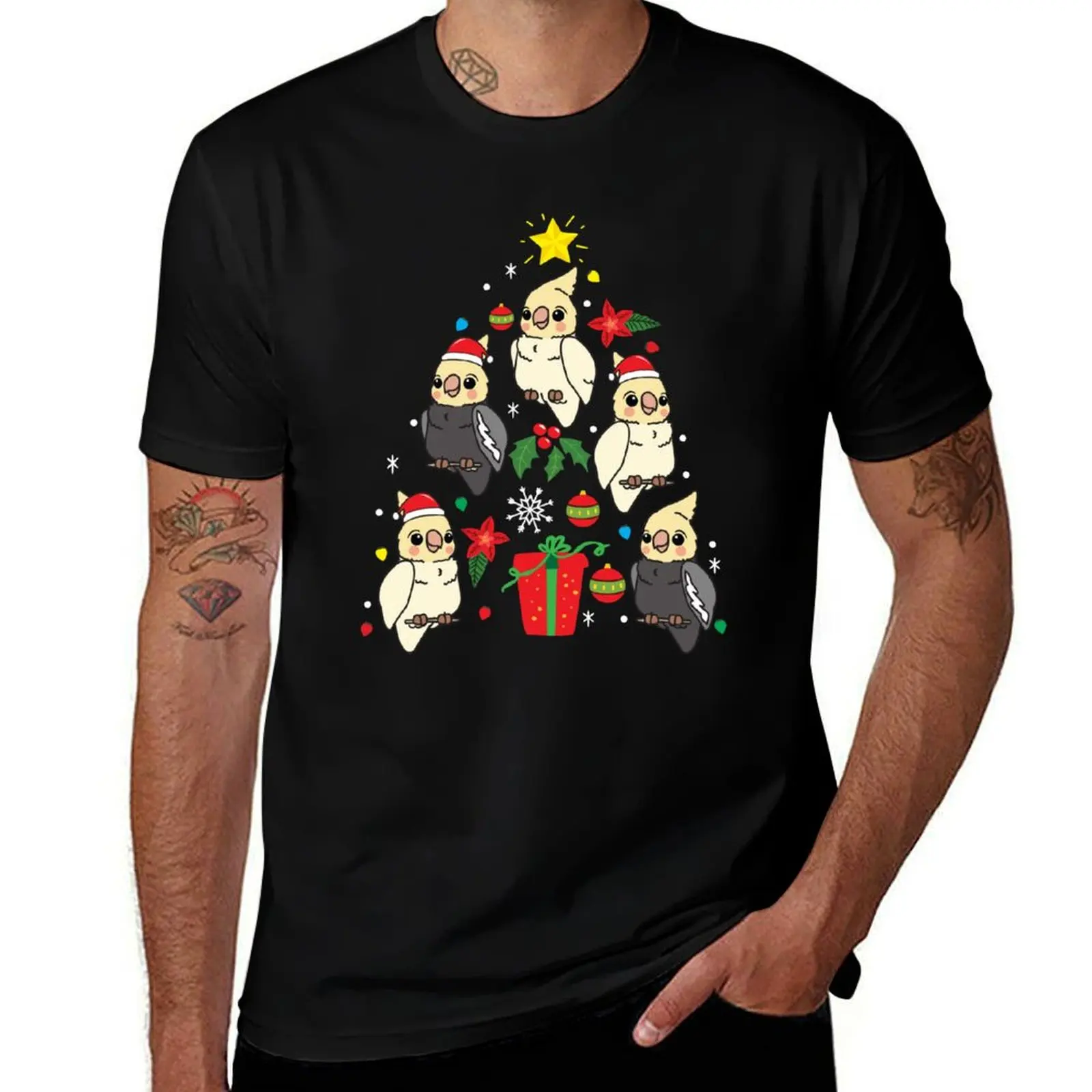 Cockatiel Christmas Ornament Tree T-Shirt quick drying kawaii clothes animal prinfor boys plain black t shirts men
Cockatiel Christmas Ornament Tree T-Shirt quick drying kawaii clothes animal prinfor boys plain black t shirts men