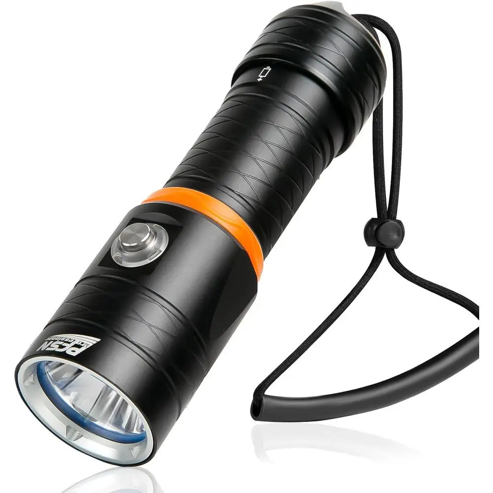 Dive Light Diving lashlight - PSN High Lumens Underwater lashlight or Diving, Proional Diving Light with 400m Beam Di, 20Hrs Lon
Dive Light Diving lashlight - PSN High Lumens Underwater lashlight or Diving, Proional Diving Light with 400m Beam Di, 20Hrs Lon