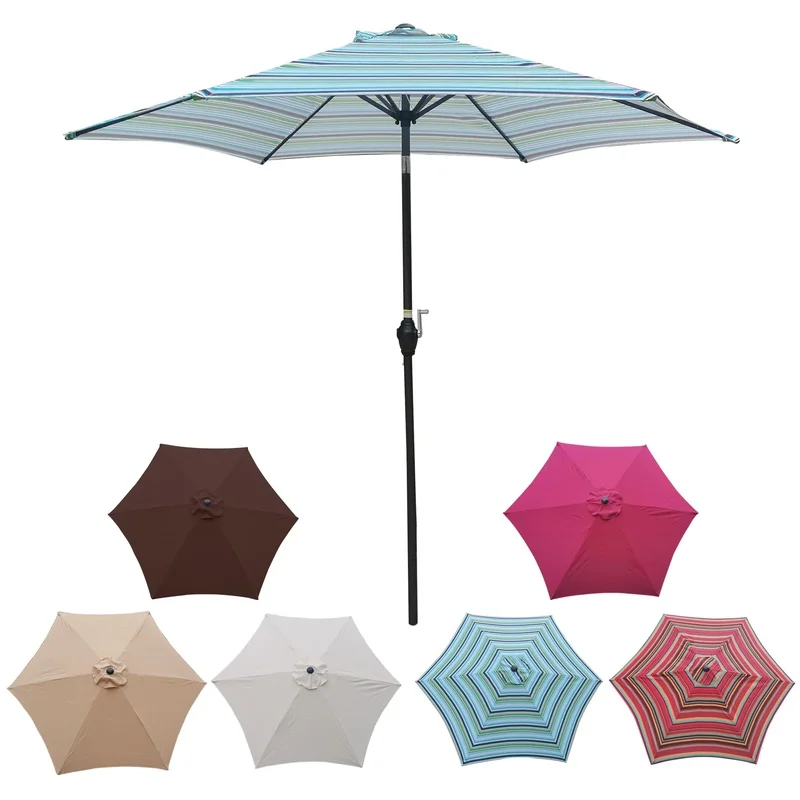 9FT Blue Stripe Outdoor Umbrella for Patio or Garden – Large Shade Shelter with Durable Frame
9FT Blue Stripe Outdoor Umbrella for Patio or Garden – Large Shade Shelter with Durable Frame