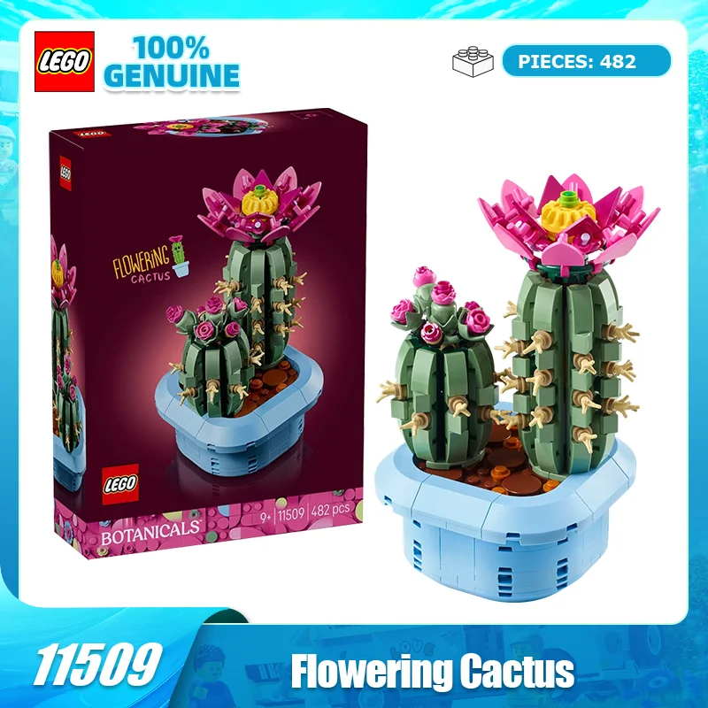 Строительные блоки LEGO, сборка 11509, цветеющий кактус, детские игрушки для мальчиков и девочек, подарки на день рождения, украшение для домашнего декора
Строительные блоки LEGO, сборка 11509, цветеющий кактус, детские игрушки для мальчиков и девочек, подарки на день рождения, украшение для домашнего декора
