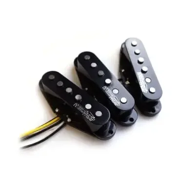 Wilkinson 60's WVS Alnico V Single Coil Guitar Pickups Black Electric Guitar Pickups For ST guitar Made In Korea
Wilkinson 60's WVS Alnico V Single Coil Guitar Pickups Black Electric Guitar Pickups For ST guitar Made In Korea